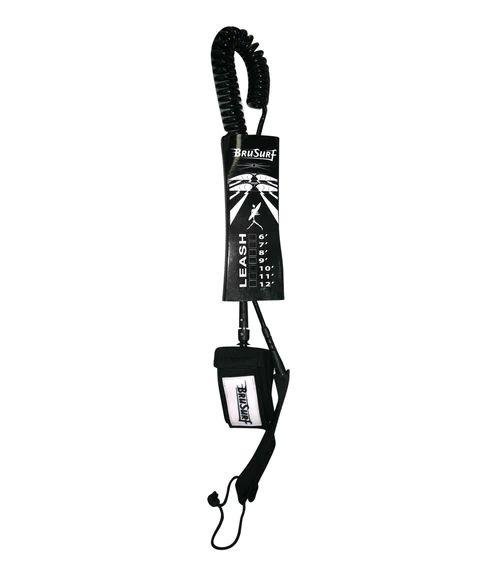 BruSurf 10′ Coiled SUP Ankle Leash