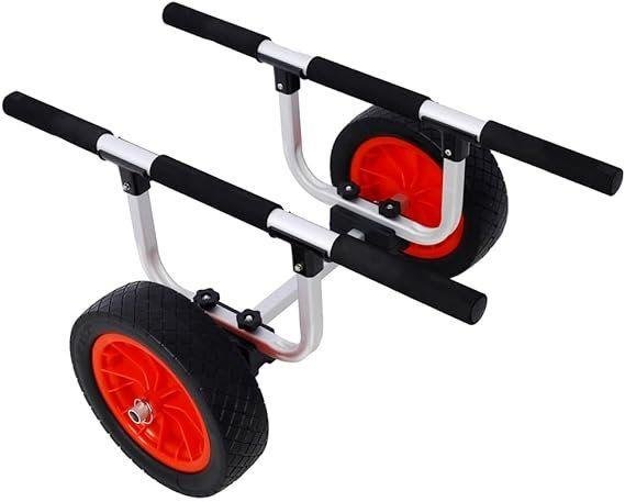  Adjustable Heavy-Duty Kayak Cart (2.4″-12″)