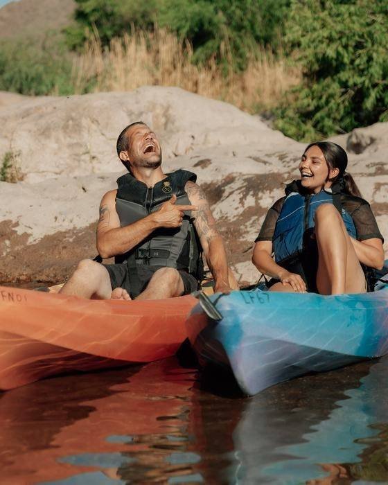 Redline customers on the river
