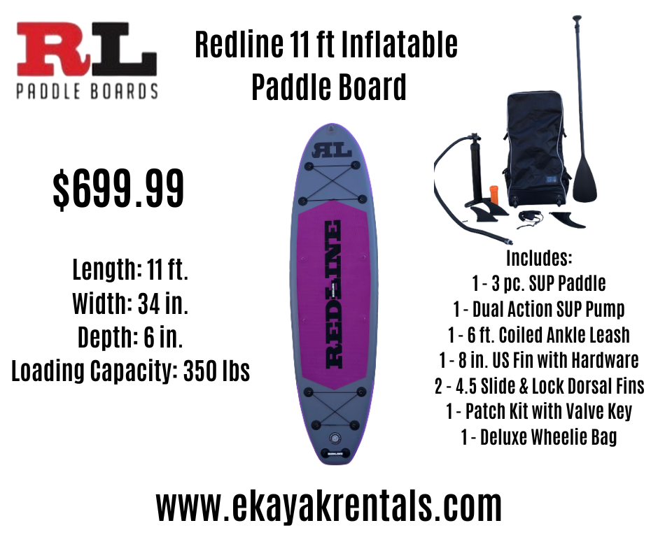 11 RL Inflatable Paddleboard Kayak and Paddle Board Rentals and Sales