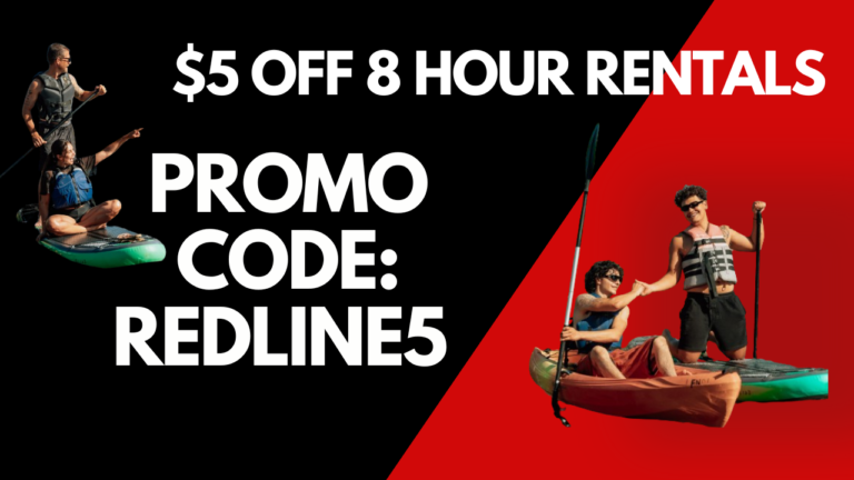 Redline coupon Kayak Rentals