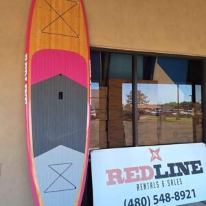 Redline bamboo paddleboard