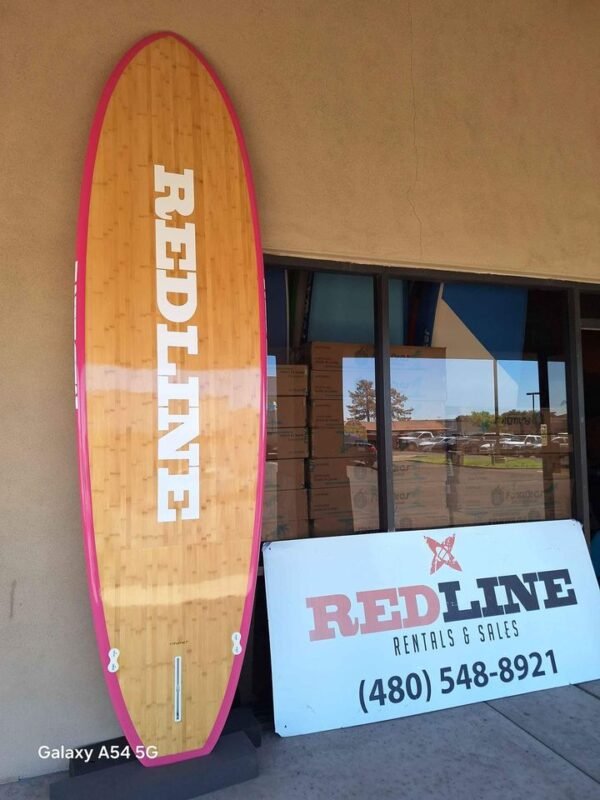 Redline bamboo paddleboard