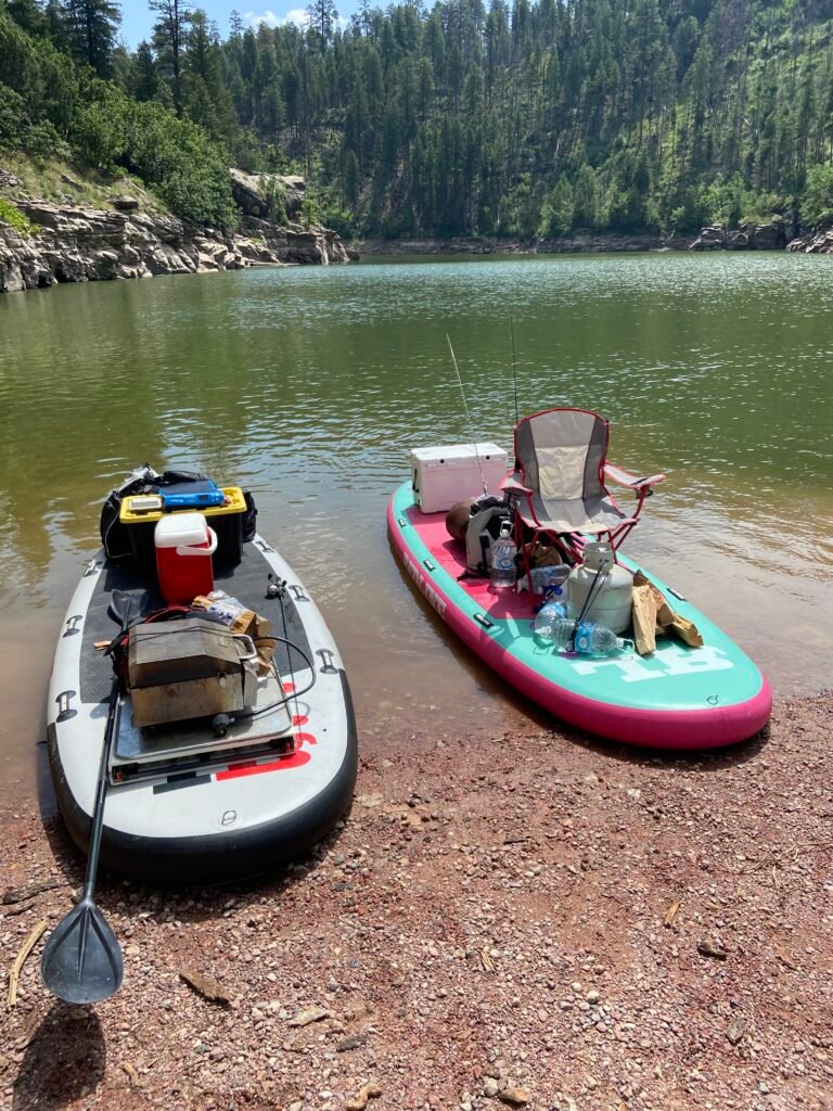 Blue ridge reservoir paddleboarding and kayaking Rent from Redline Mesa, Arizona