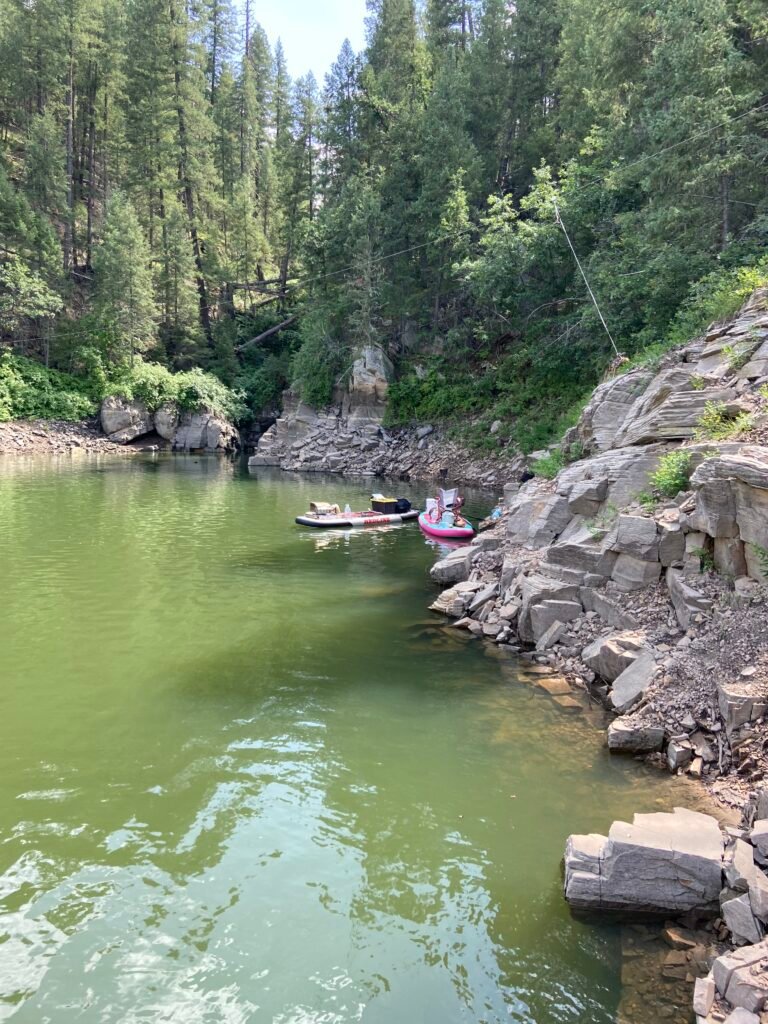 Blue ridge reservoir paddleboarding and kayaking Rent from Redline Mesa, Arizona