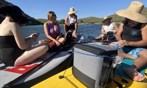 Saguaro Lake kayaking and Paddleboarding Redline Rentals Mesa, Arizona